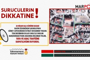 Sürücülerin Dikkatine!