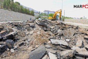 Büyükşehir, Elbistan Pınarbaşı Caddesi’ni Yeniliyor