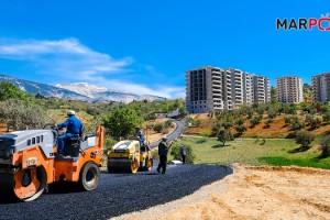 DULKADİROĞLU’NDAN AYAKLICAOLUK MAHALLESİNDE ASFALT ÇALIŞMASI