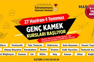 Genç KAMEK kurs kayıtları başladı