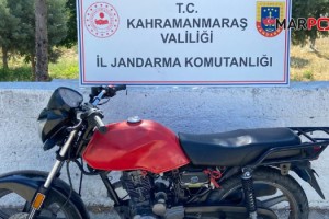 jandarma, çalıntı motosikletle seyahat ederken yakaladı!