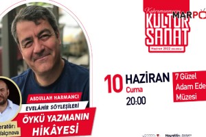 Kültür Sanat etkinlikleri kapsamında Yazar Harmancı ile söyleşi gerçekleştirecek