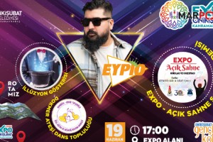 Onikişubat Belediyesi Gençlik Festivali’nde ünlü sanatçı Eypio sahne alacak