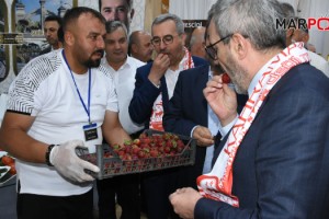 Türkoğlu’nun yayla çilekleri, Kahramanmaraş tanıtım günlerine damgasını vurdu