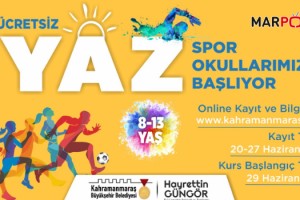 Yaz Spor Okulları kayıtları başladı!