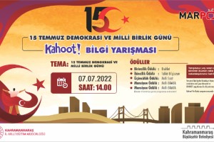 Demokrasi ve Milli Birlik Günü’ Temalı Bilgi Yarışması Gerçekleştirilecek