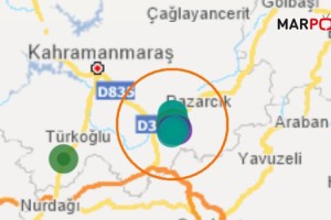 Kahramanmaraş'ta deprem