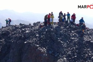 Kahramanmaraş dağcıları ‘Verçenik Dağına’ zirve yaptı