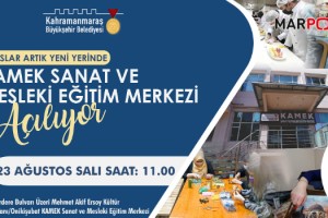 KAMEK Sanat ve Mesleki Eğitim Merkezi Açılıyor!