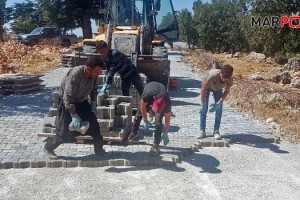 Pazarcık'ın yolları Büyükşehir ile yenileniyor