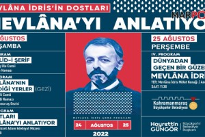 Yazar Mevlâna İdris, Memleketi Kahramanmaraş’ta Anılacak