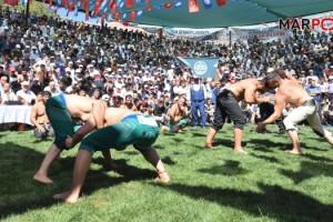 Boyalı Güreş Festivali Nefesleri Kesti