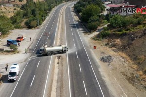 Jandarma ekipleri Kahramanmaraş'ta kaza tatbikatı yaptı