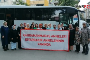 Kahramanmaraşlı anneler Diyarbakır annelerine destek verdi