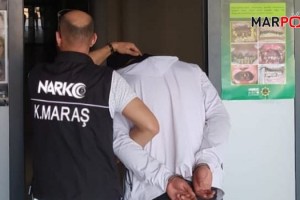 Kahramanmaraş'ta uyuşturucu satıcısını polisler enseledi