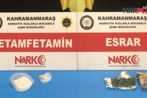 Kahramanmaraş’ta uyuşturucu sevkiyatı yapan 2 kişi tutuklandı