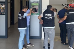 Kahramanmaraş'ta uyuşturucudan aranan şüphelilere şafak operasyonu