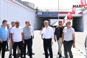 Tevfik Kadıoğlu Köprülü Kavşağı Trafiğe Açılıyor