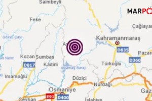 Andırın’da 3.8 şiddetinde deprem