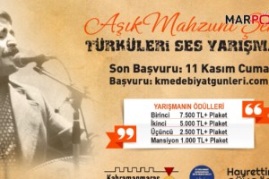Aşık Mahzuni Şerif Türküleri Ses Yarışması’nda Başvurular Başladı!