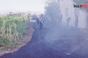 Dulkadiroğlu'ndan Güzelyurt Mahallesine Asfalt Çalışması