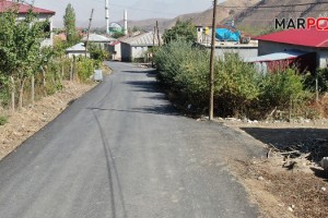 Göksun Tombak’ın Yolu Sıcak Asfaltla Yenilendi