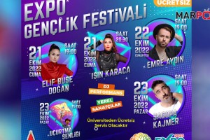 Kahramanmaraş, EXPO 2023 Gençlik Festivali ile konsere doyacak