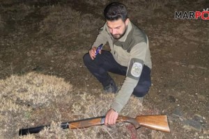 Kahramanmaraş'ta Kaçak Avcılar Ceza Yememek İçin Ekipmanlarını Bırakıp Kaçtı