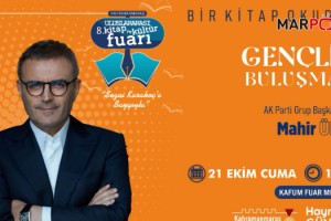 Mahir Ünal KAFUM’da Gençlerle Buluşacak