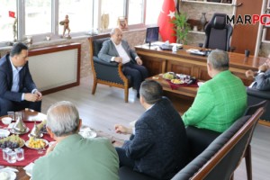 Mehmet Kanbur’dan Başkan Kuybu’ya tebrik ziyareti