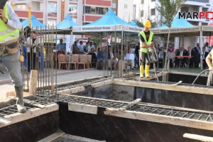 Muhtarlık Hizmet Binasının Temeli Atıldı