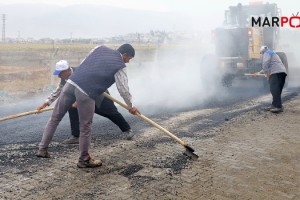 Dulkadiroğlu'ndan Osmanbey'de Asfalt Çalışması