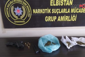 Elbistan’da uyuşturucudan 2 kişi yakalandı