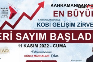 Kahramanmaraş’ın En Büyük Kobi Gelişim Zirvesi 11 Kasım’da!