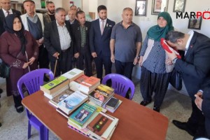 Kahramanmaraş’ta Şehit Erkan İmalı Kütüphanesi açıldı