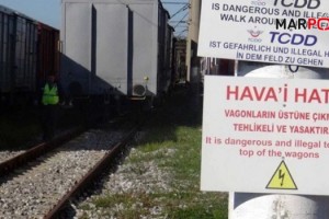 Pazarcık’ta tren raylarında elektrik akımına kapılan genç yaralandı