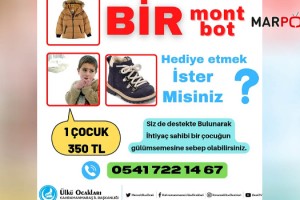 ‘Bir Bot, Bir Mont’ Kampanyası ile Yürekleri Isıtacaklar