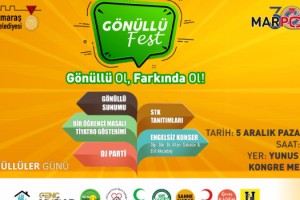 Gönüllü Fest Katılımcılarını Bekliyor