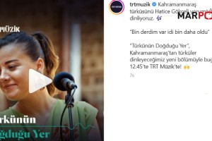 Kahramanmaraşlı sanatçı Hatice Gökçeli TRT Müzik’te rekora koşuyor