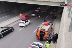 Kahramanmaraş’ta zincirleme kaza korkuttu