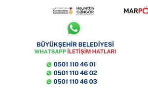 Büyükşehir WhatsApp İletişim Hattını Hizmete Aldı