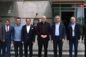 Başkan Güngör, Manisa Büyükşehir Belediye Başkanı Ergün’ü Ağırladı