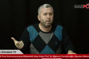 Yardımcıoğlu: Kahramanmaraş’a 6. Bölge Teşvikleri Yetmez Daha Fazlası Lazım