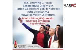 Başkan Mahçiçek, YKS’ye girecek öğrencilere başarılar diledi