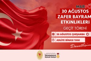 30 Ağustos Zafer Bayramı, Adliye Binası Yanında Kutlanacak!