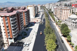 Binevler’de Caddeler Hızla Yenileniyor