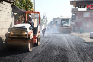 DULKADİROĞLU’NDAN İSTASYON MAHALLESİNDE ASFALT ÇALIŞMASI