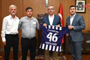 Başkan Güngör, Karaziyaret Spor Yönetimini Ağırladı