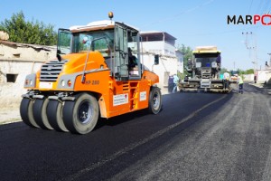 Büyükşehir, Darende Caddesi’nde Asfalt Yenilemelerini Tamamlıyor