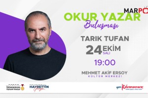 Tarık Tufan, Edebiyatseverlerle Buluşmaya Geliyor